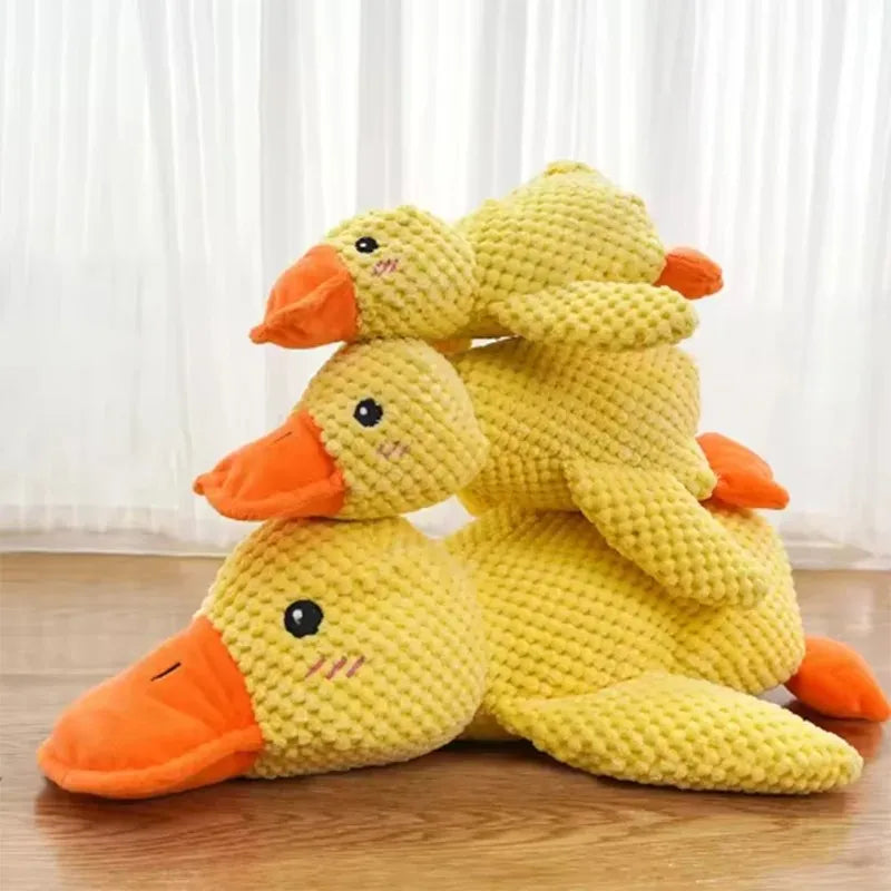 PatoParceiro™ — Pelúcia Anti-Ansiedade e Tédio para Cães