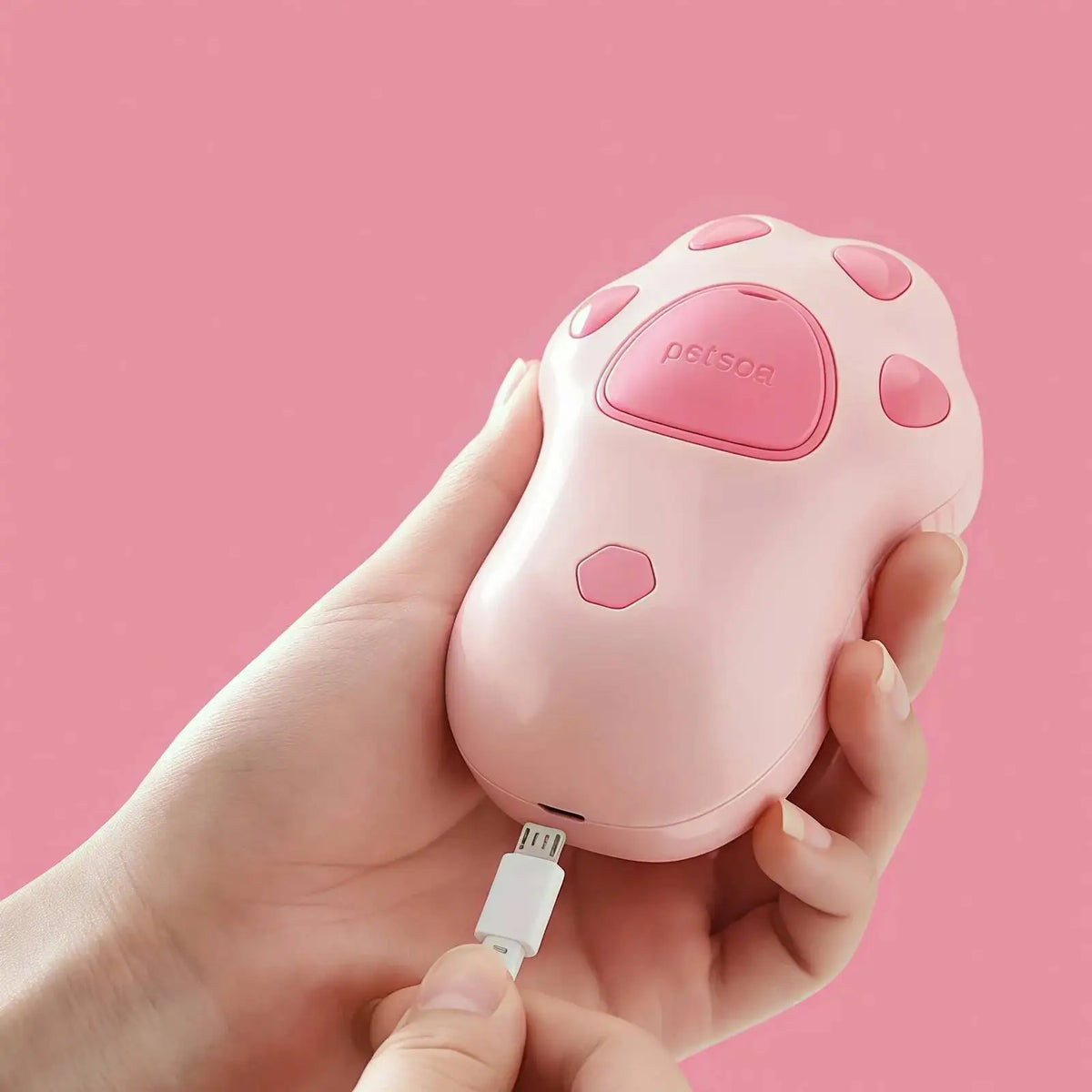 EscovaVapor — Escova Elétrica 3 em 1 com Spray e Massagem para Pets